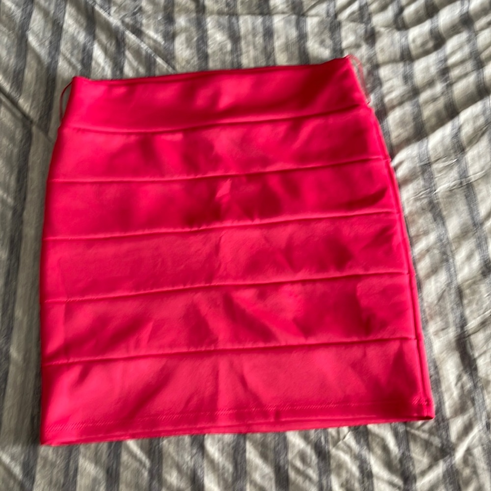 Pink skirt